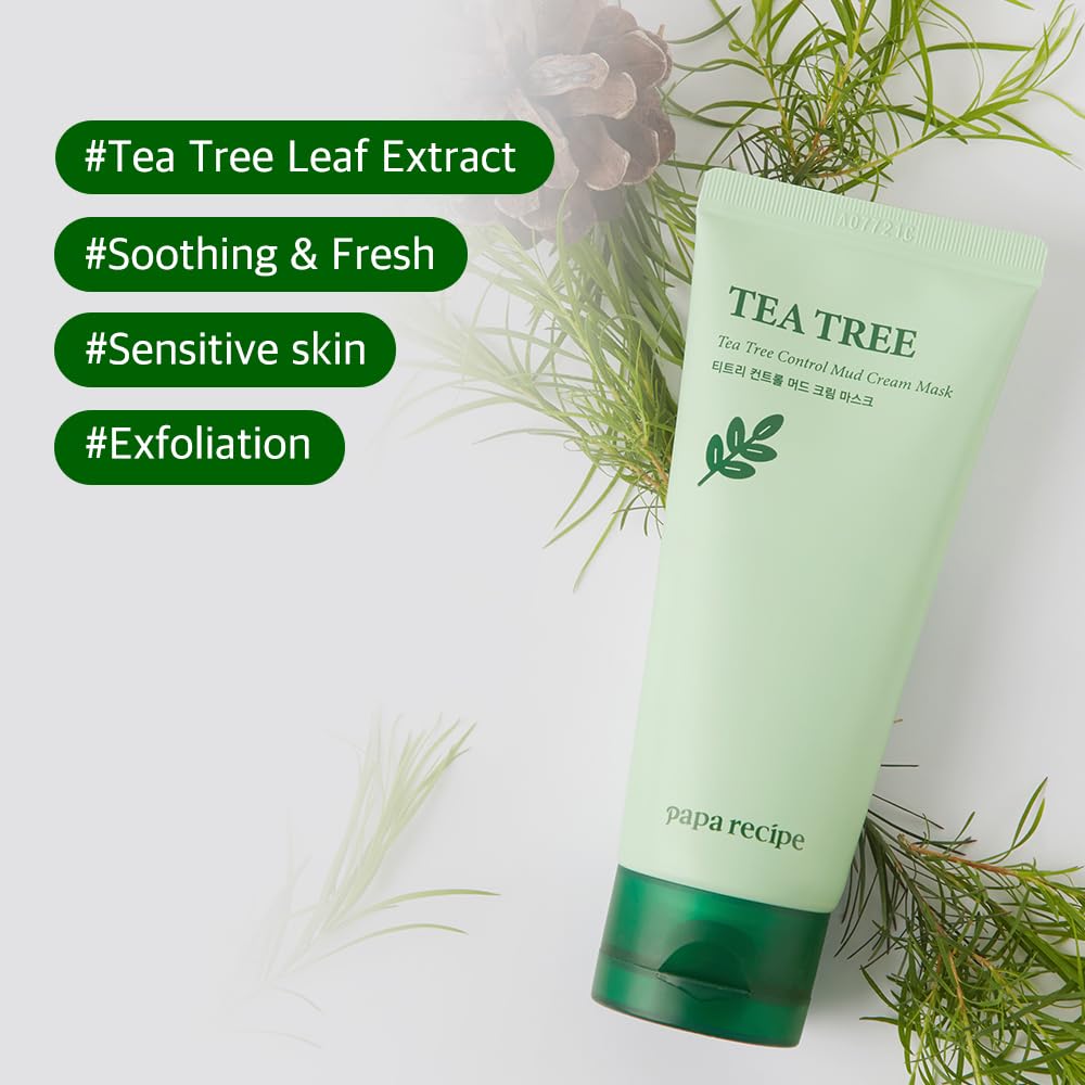 Papa Recipe Creamy Mud Texture close-up conveying soft, non-drying formula