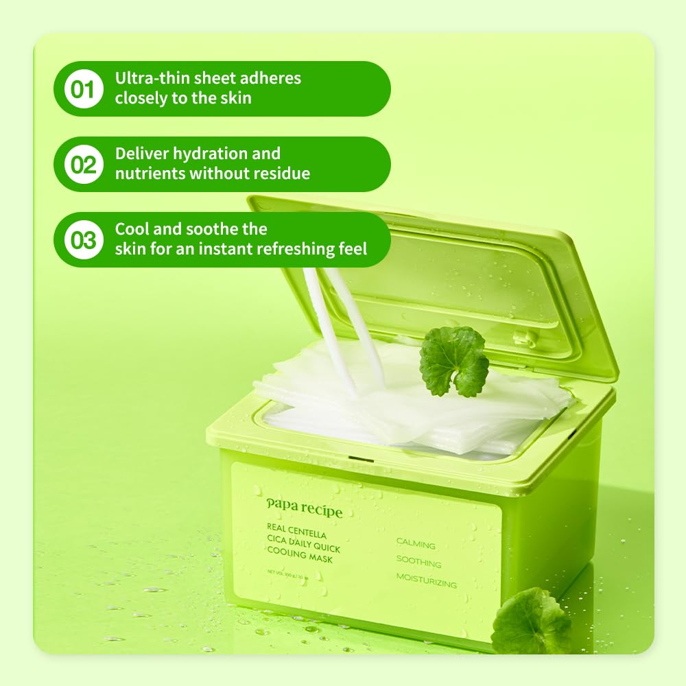 Papa Recipe herbal blend with chamomile and tea tree for gentle comfort