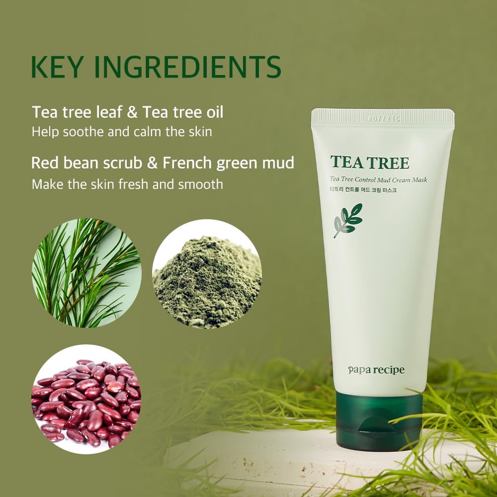 Papa Recipe Red Bean Exfoliation close-up highlighting gentle scrub for daily pore cleansing