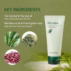 Papa Recipe Red Bean Exfoliation close-up highlighting gentle scrub for daily pore cleansing