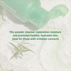 Papa Recipe Tea Tree Enzyme Powder Cleanser foamy-lather shows cleansing texture for daily use.
