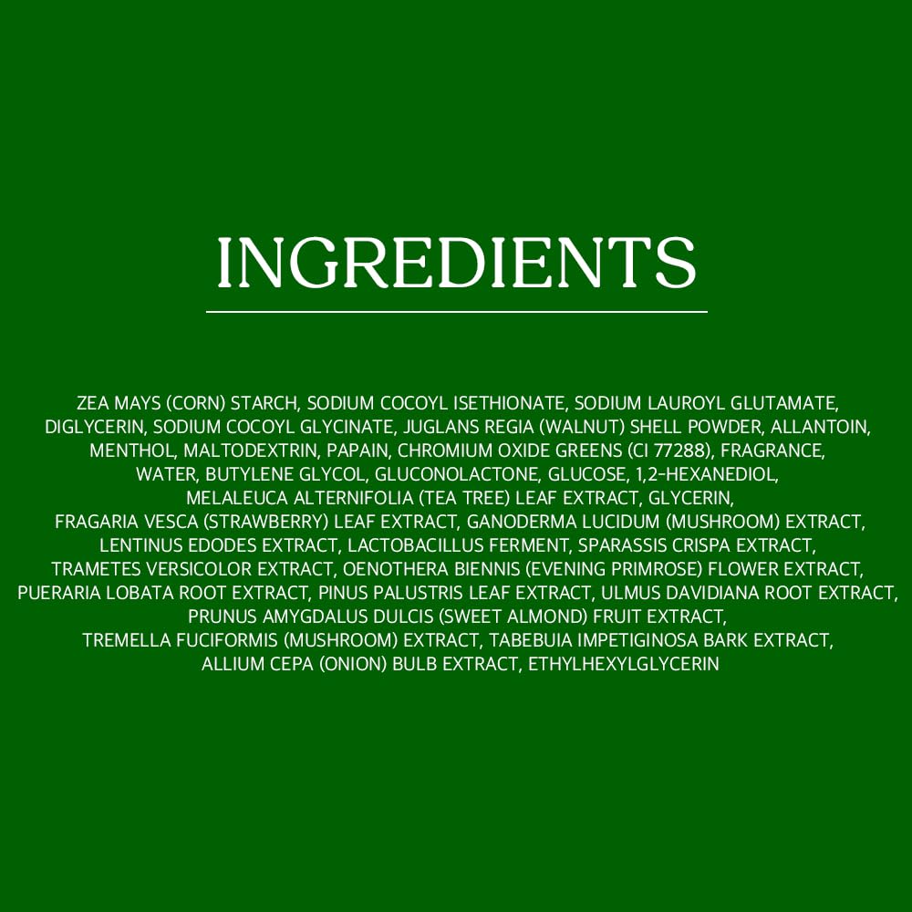 Papa Recipe Tea Tree Enzyme Powder Cleanser sensitive-use image shows suitability for delicate skin.