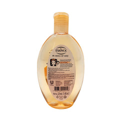 Papaya fruit beside cleanser evokes natural, refreshing routine