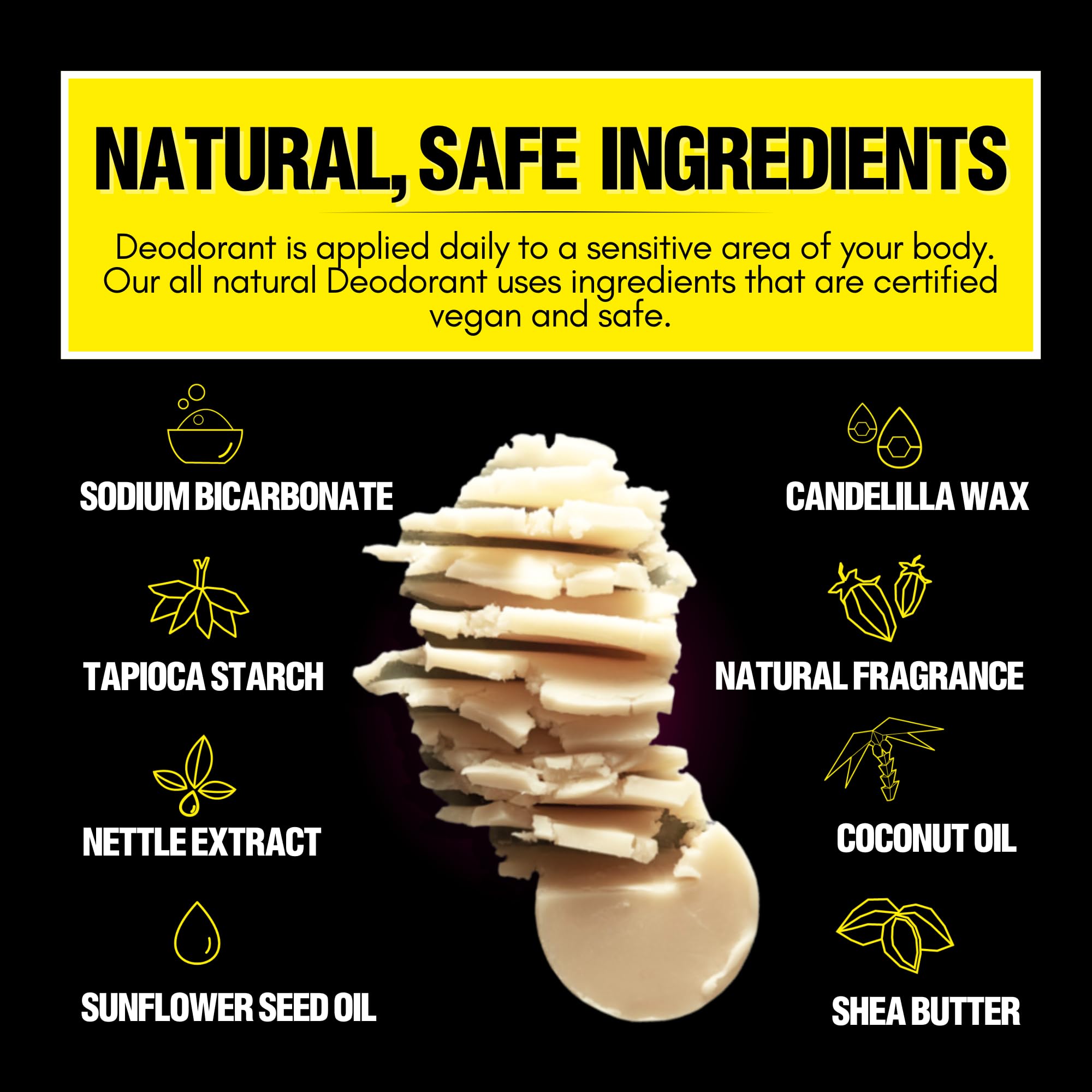 PĀPR coconut oil formula delivers gentle, effective underarm protection.