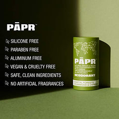 PĀPR natural ingredients coconut oil and shea butter for gentle care.