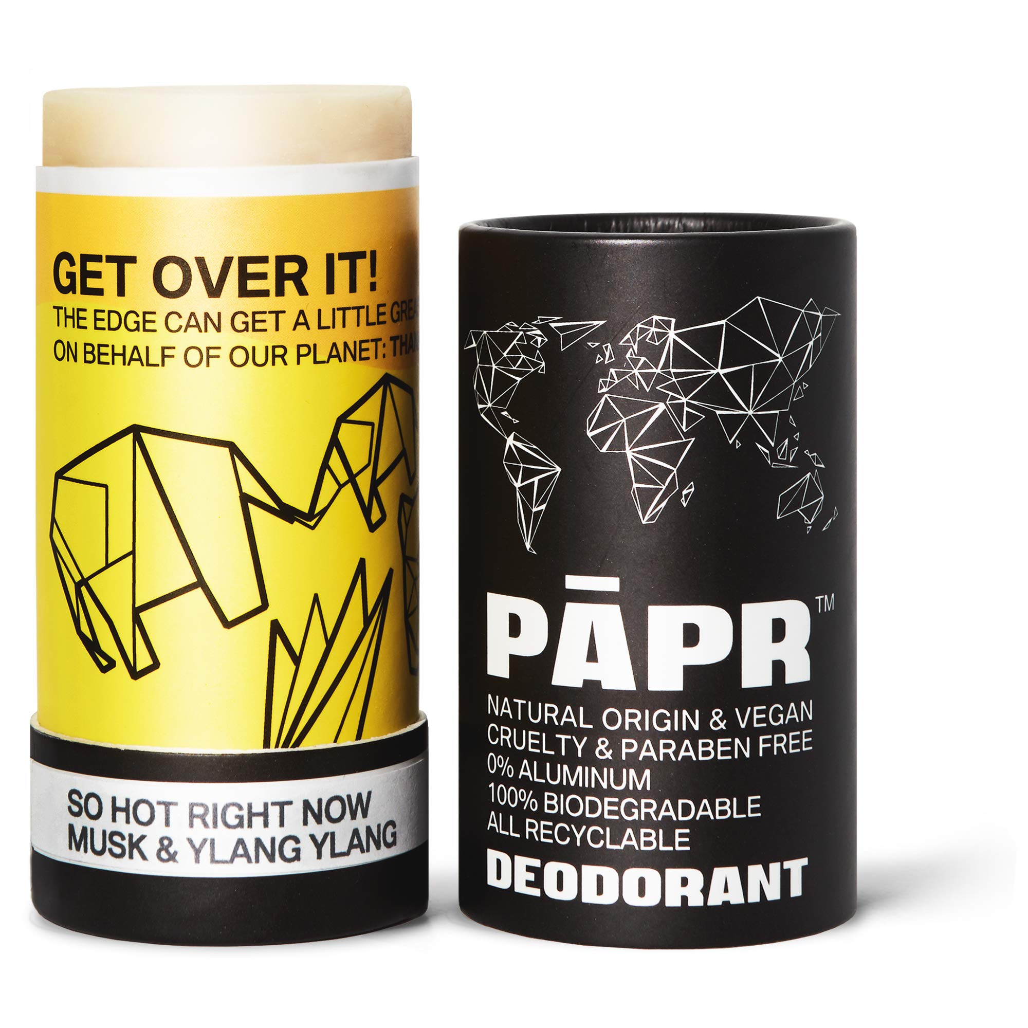 PĀPR nature-powered deodorant stick in eco-friendly packaging for daily freshness.