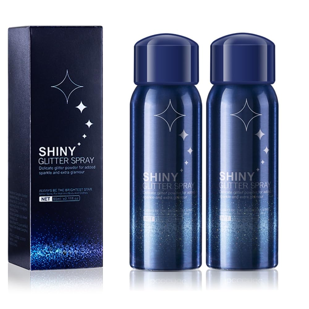 PAQIMAN Body Glitter Spray bottle delivers festival-ready shimmer on skin