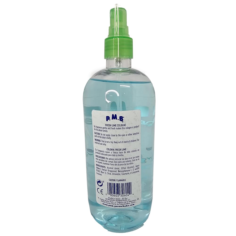 Para Mi Bebe Cologne Fresh Lime application illustrates a light, midday refresh before going out.