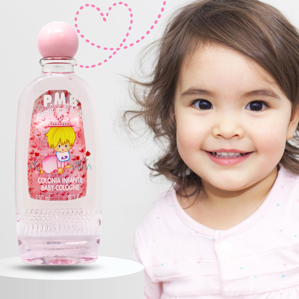 Para Mi Bebe Splash Cologne after-bath routine adds light refreshment.