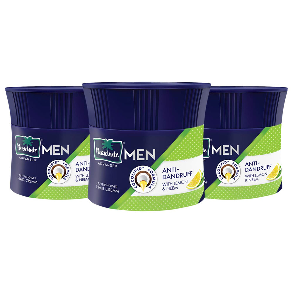Parachute Advansed Men Hair Cream bottle front view for nourished hair