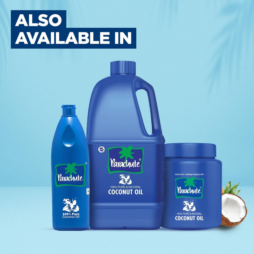 Parachute coconut oil chemical-free label signals purity and clean ingredients