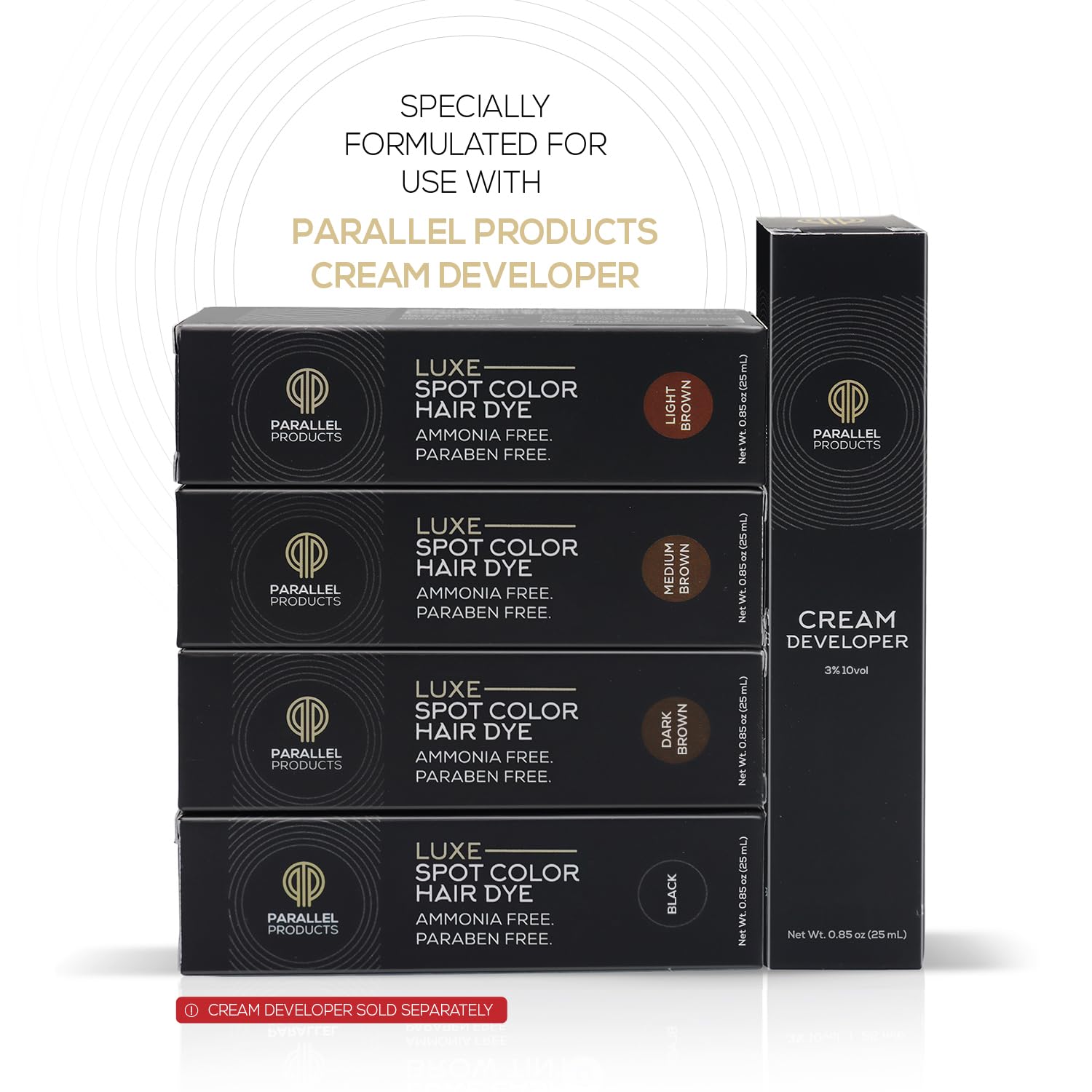 Parallel Products box with instructions for consistent results
