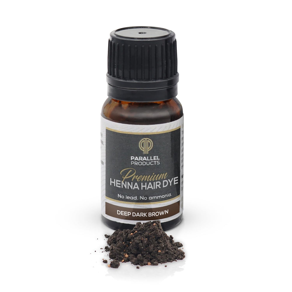 Parallel Products henna for beard and mustache color enhancement.