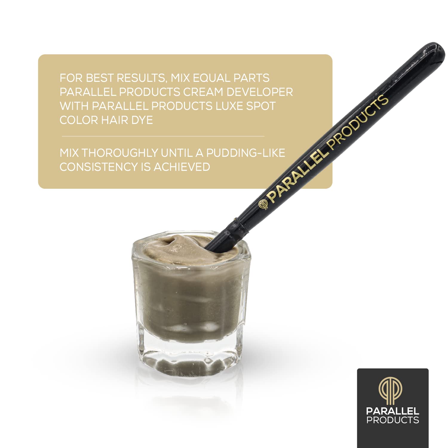 Grey hair coverage using Luxe Color for a natural look.
