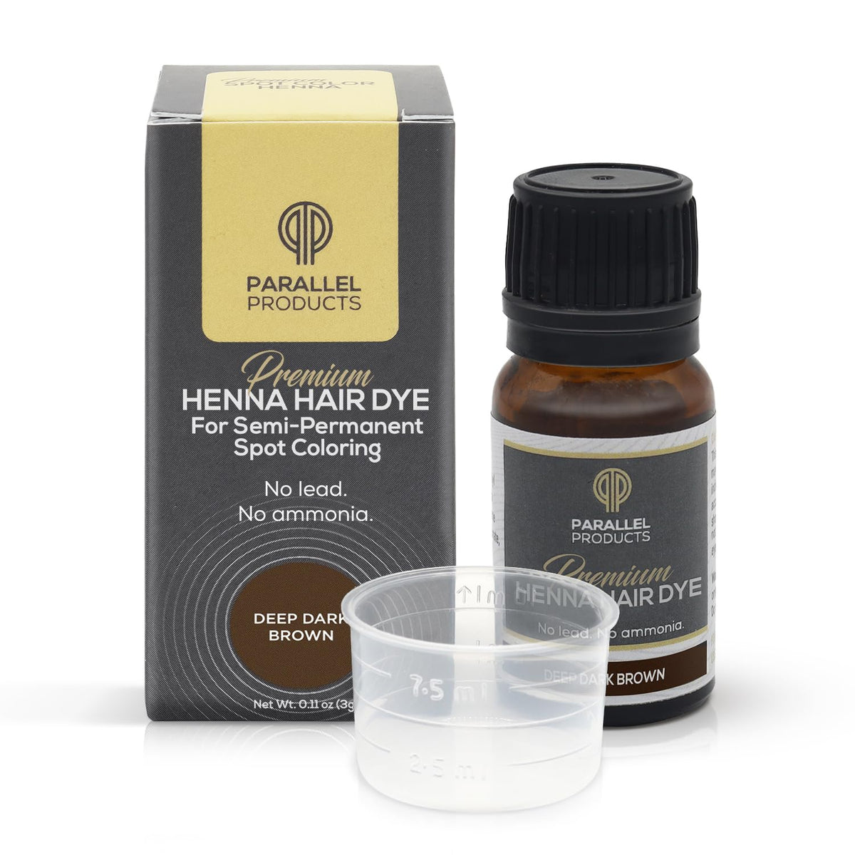 Parallel Products spot color henna kit enables precise hair touch-ups.