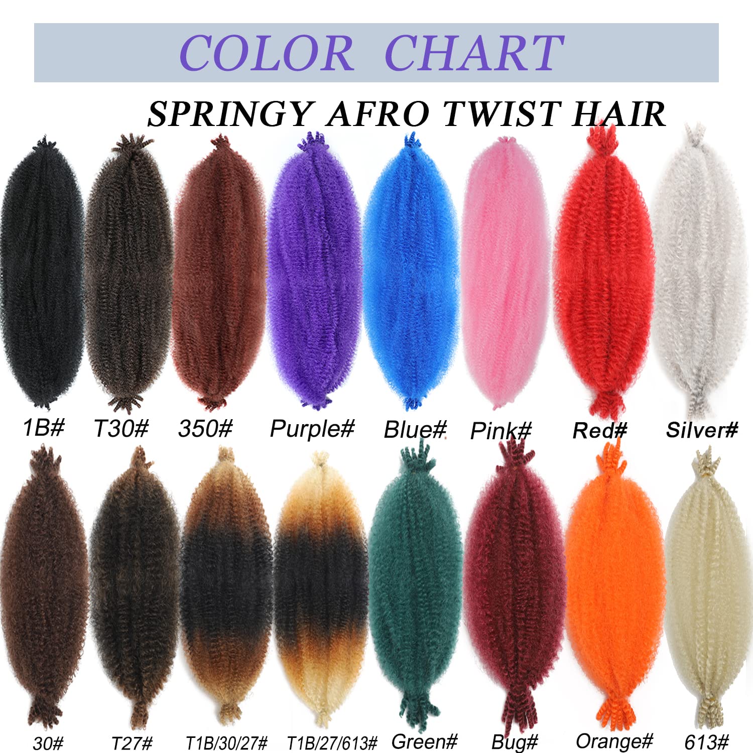 Parceria Braiding hair options for Marley twists, butterfly locs, and more