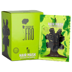 Pardon My Fro Hair Mask with argan and jojoba oils delivering hydrated curls