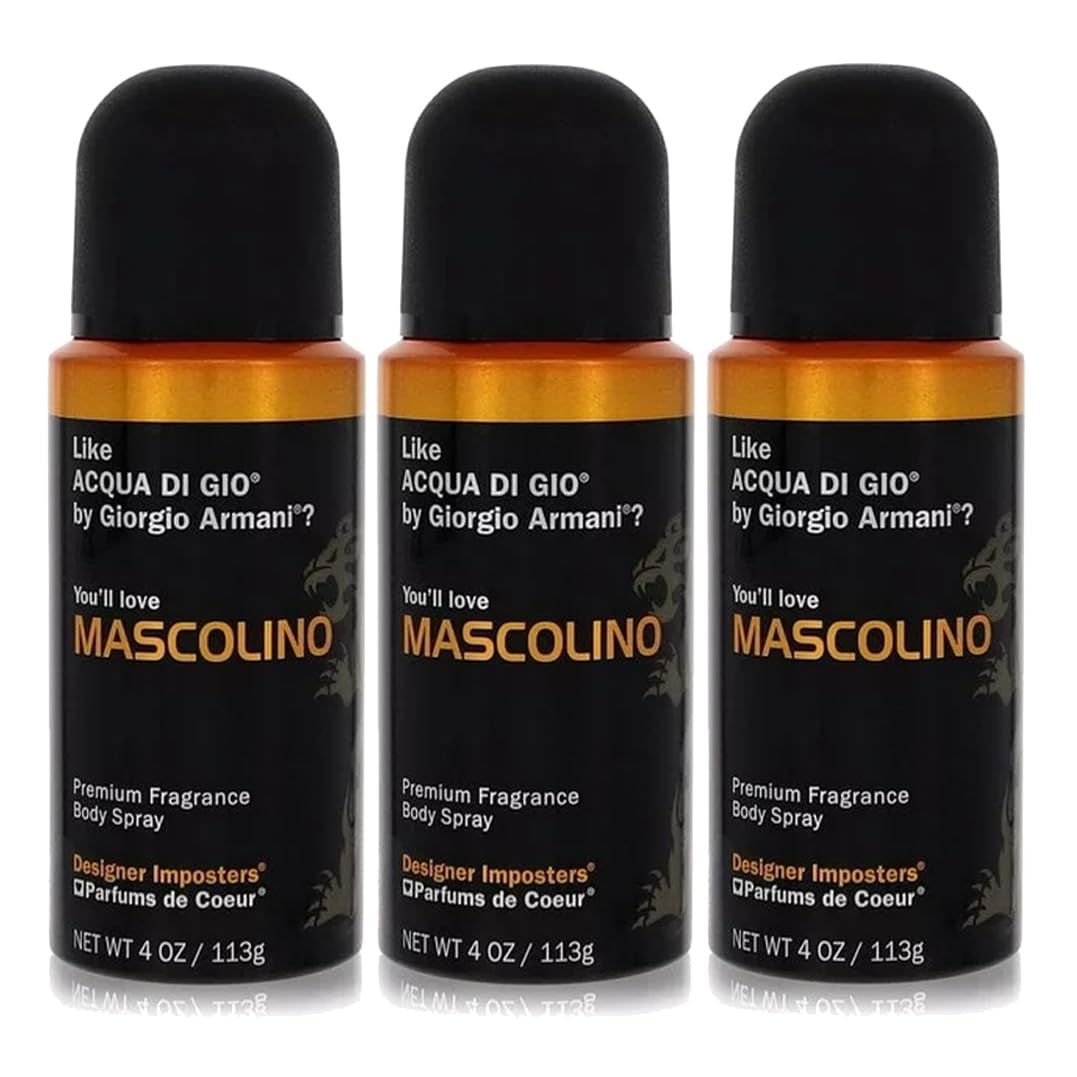 Parfums De Coeur Bod Man Mascolino bottle for daily office wear and citrus freshness