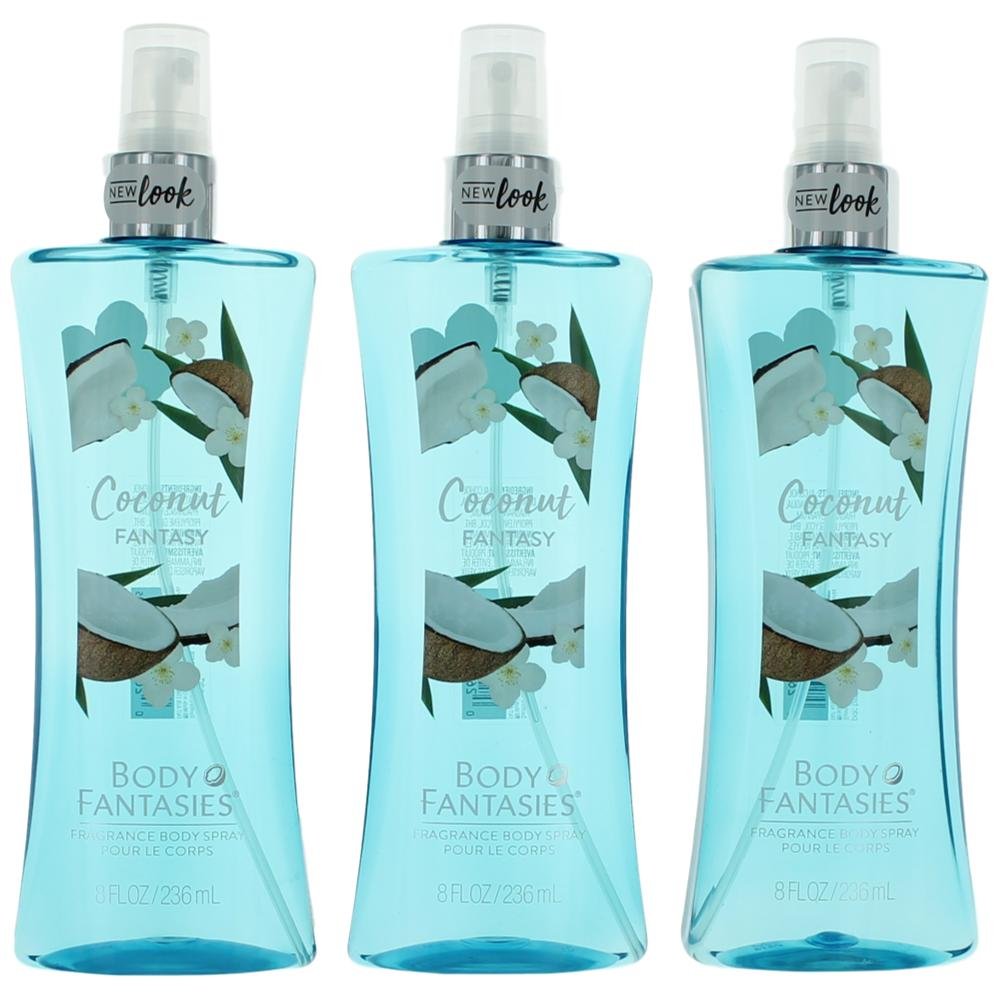Parfums De Coeur Coconut Fantasy bottle spray for daily tropical fragrance.