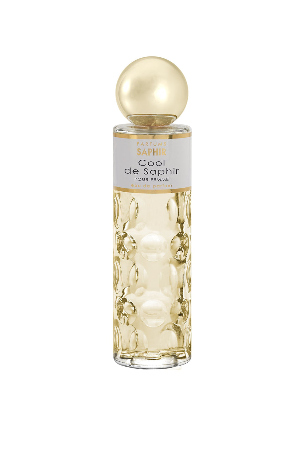PARFUMS SAPHIR Saphir Cool 126 bottle, sleek unisex fragrance for daily wear.
