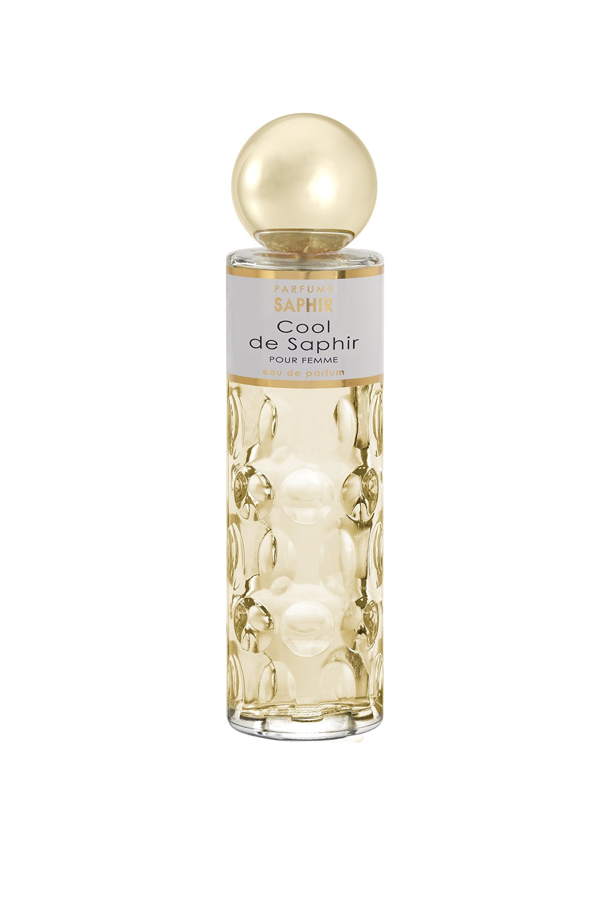 PARFUMS SAPHIR Saphir Cool 126 bottle, sleek unisex fragrance for daily wear.