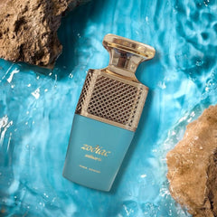 Paris Corner Zodiac Solmaris bottle cap, sealing a crisp ginger and sea salt opening for energizing mornings.