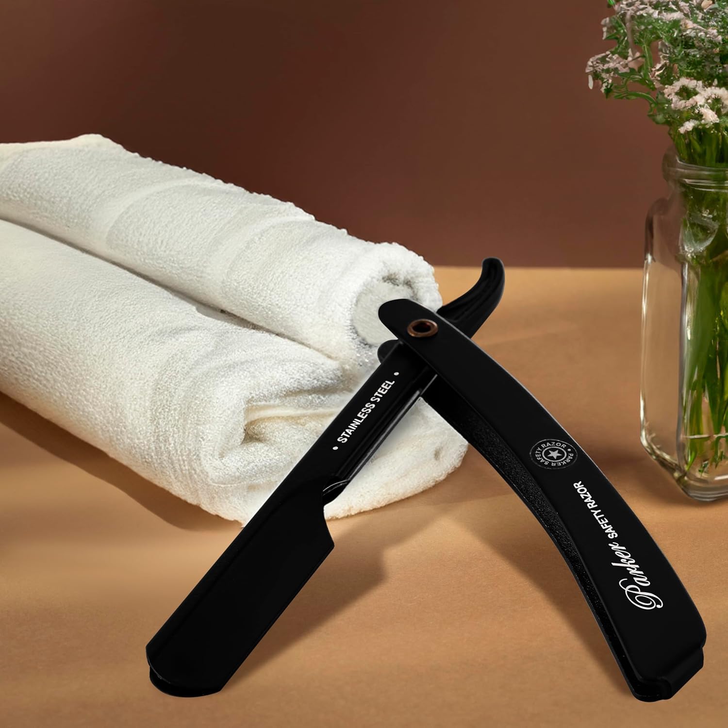 Parker PTABK razor medium exposure for everyday versatility.