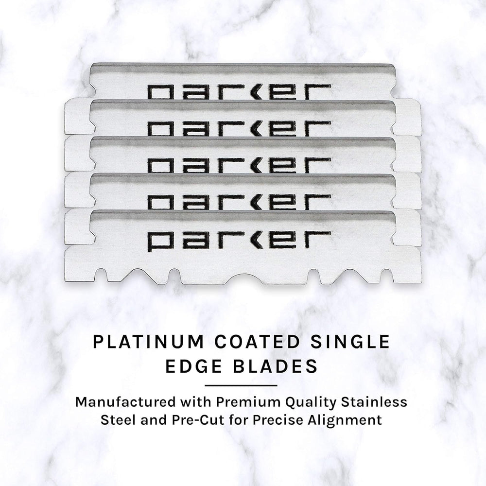 Parker SRDW ergonomic wood-finish grip for comfort during precision work