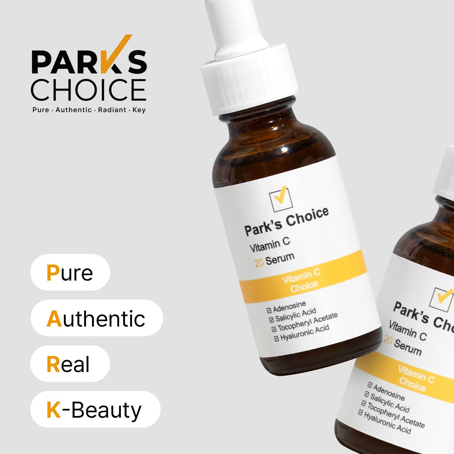 Park's Choice Vitamin C 20 Serum in daily-use routine