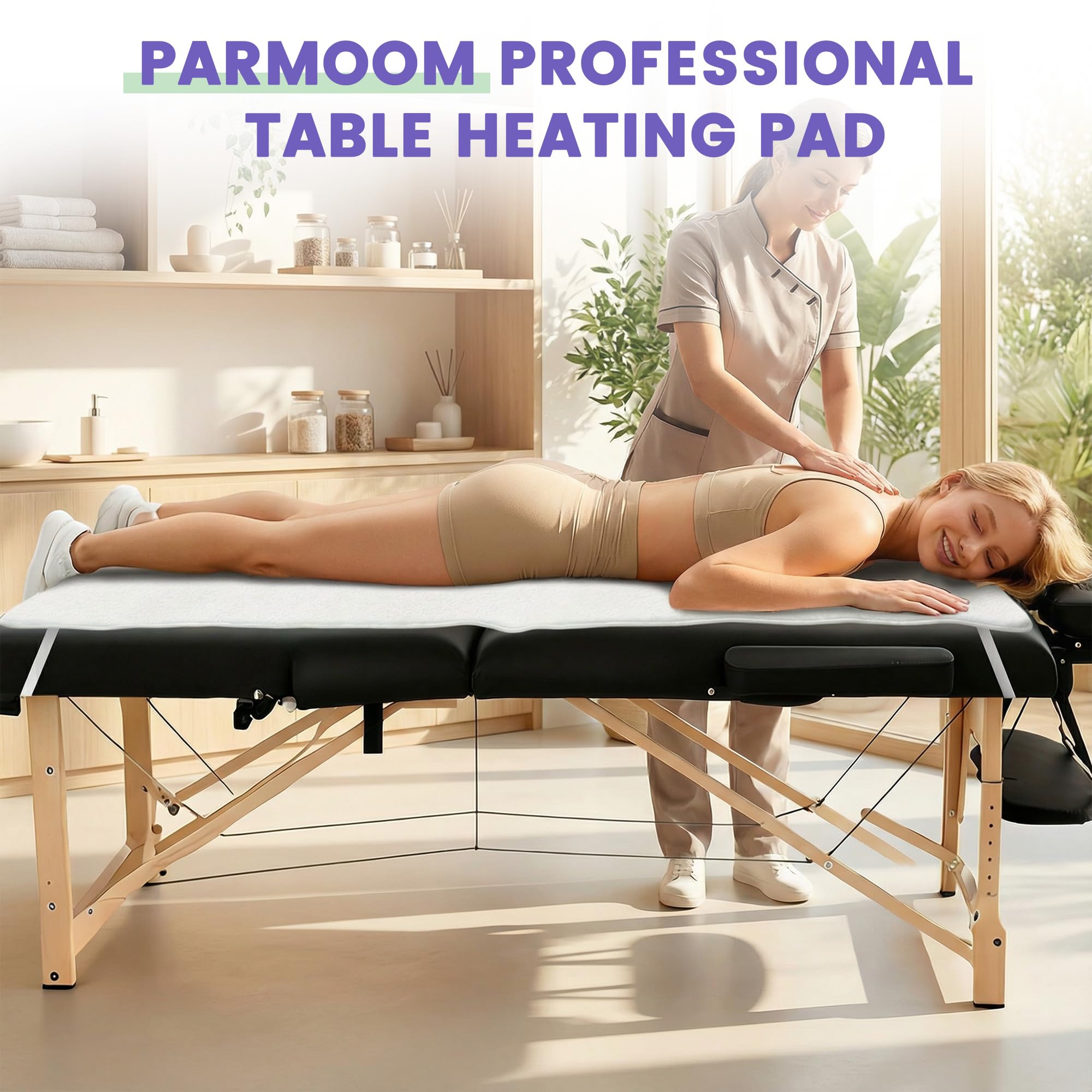PARMOOM's slim, portable design supports easy transport.