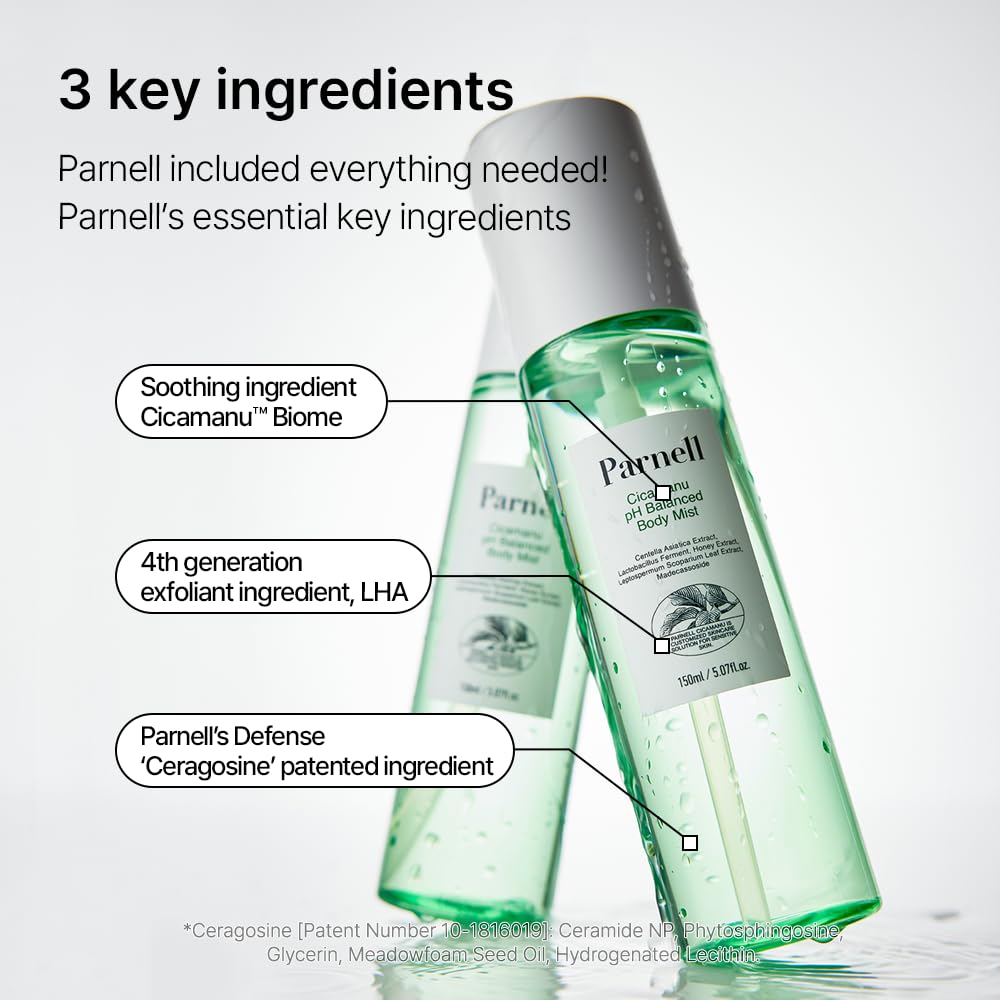 Centella Asiatica base soothing the skin after use