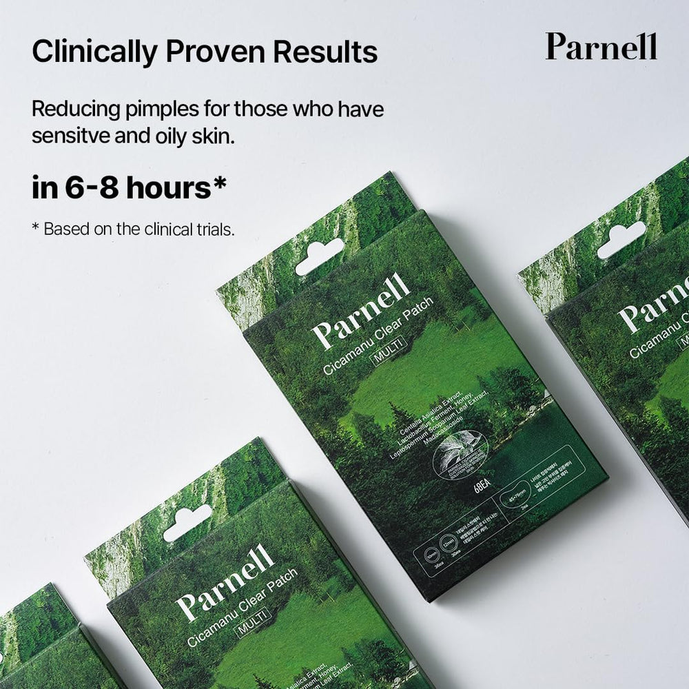 Parnell Cicamanu Centella Asiatica soothing patch with cica benefits for redness