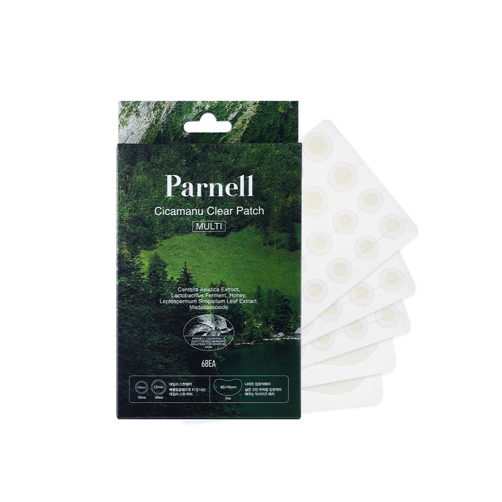 Parnell Cicamanu Clear Patch 10mm for targeted blemish coverage and discreet wear