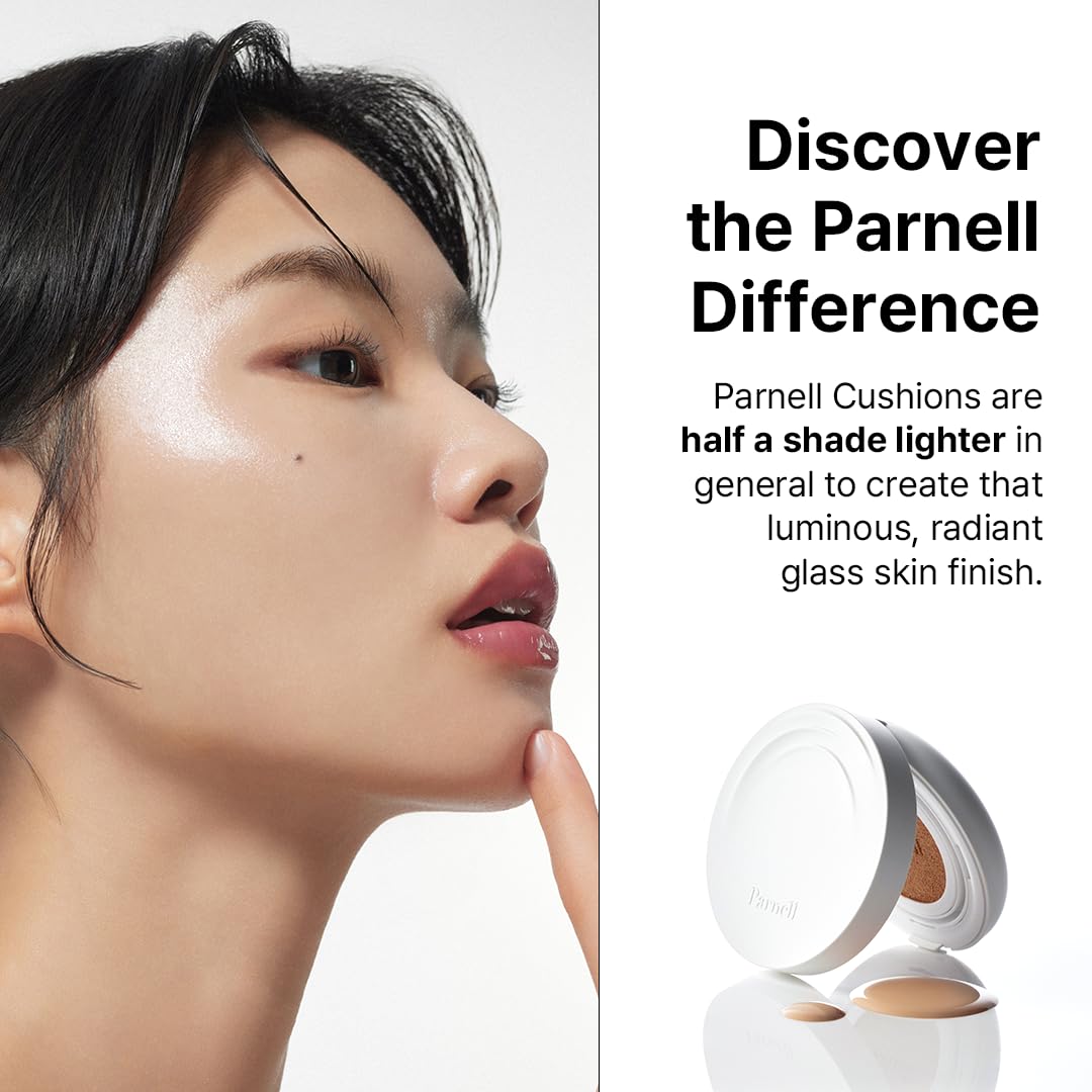 Parnell Cicamanu Serum Cushion cap close-up emphasizes double-seal packaging.