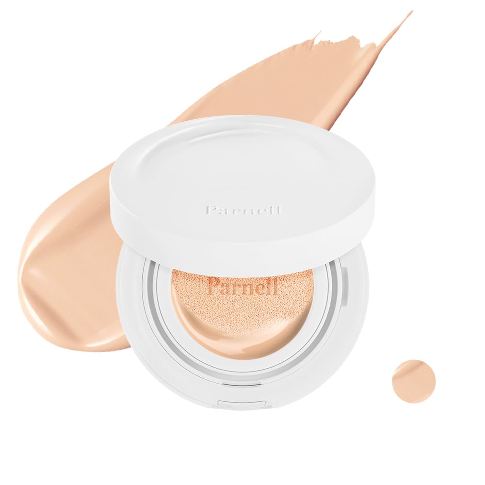 Parnell Cicamanu Serum Cushion close-up glow reveals weightless radiance and breathable wear