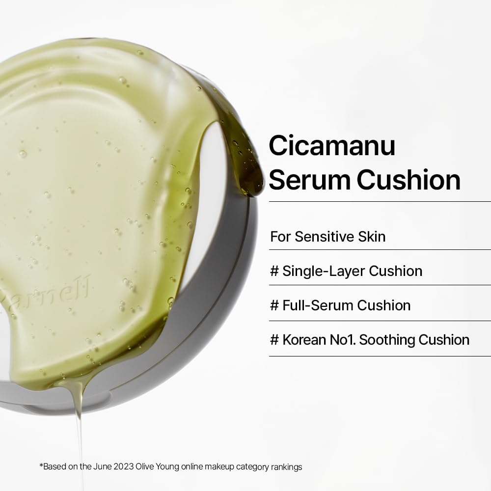 Parnell Cicamanu Serum Cushion packaging and product name on box.