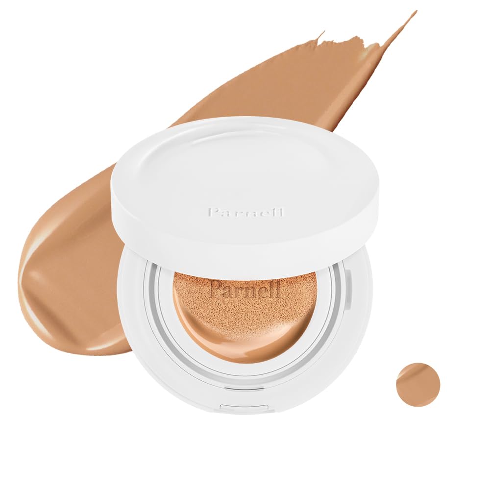 Parnell Cicamanu Serum Cushion packaging highlights double seal freshness for sensitive skin.