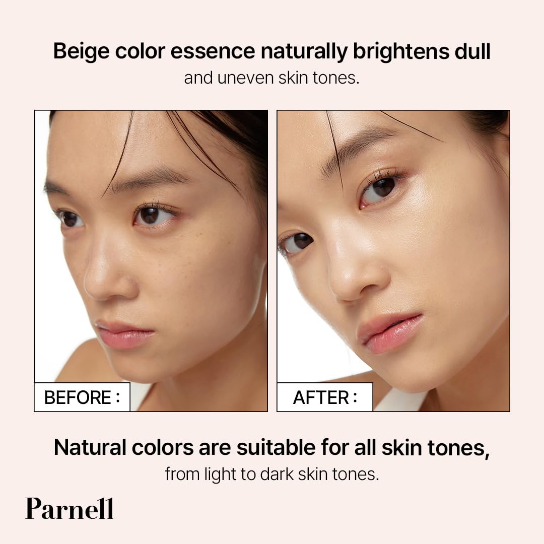 Parnell Cicamanu Serum in Matte Cushion Porcelain 15g swatch shows redness-reducing vibes.