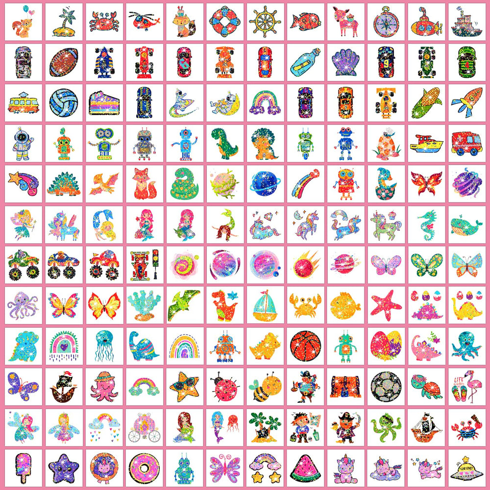Partywind kids tattoos serve as fun party favors and engaging party decorations.