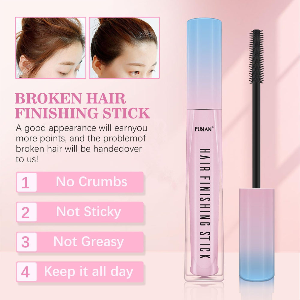PasaRose edge-control stick shaping baby hairs with smooth finish.