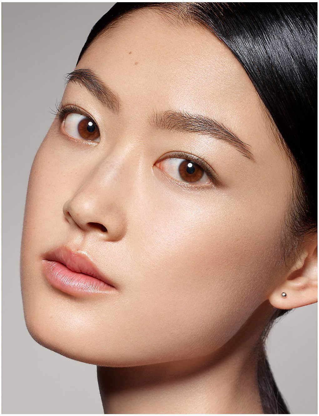 Pat McGrath Labs Sublime Perfection Setting Powder Light Medium 2 swatches on skin for shade match.