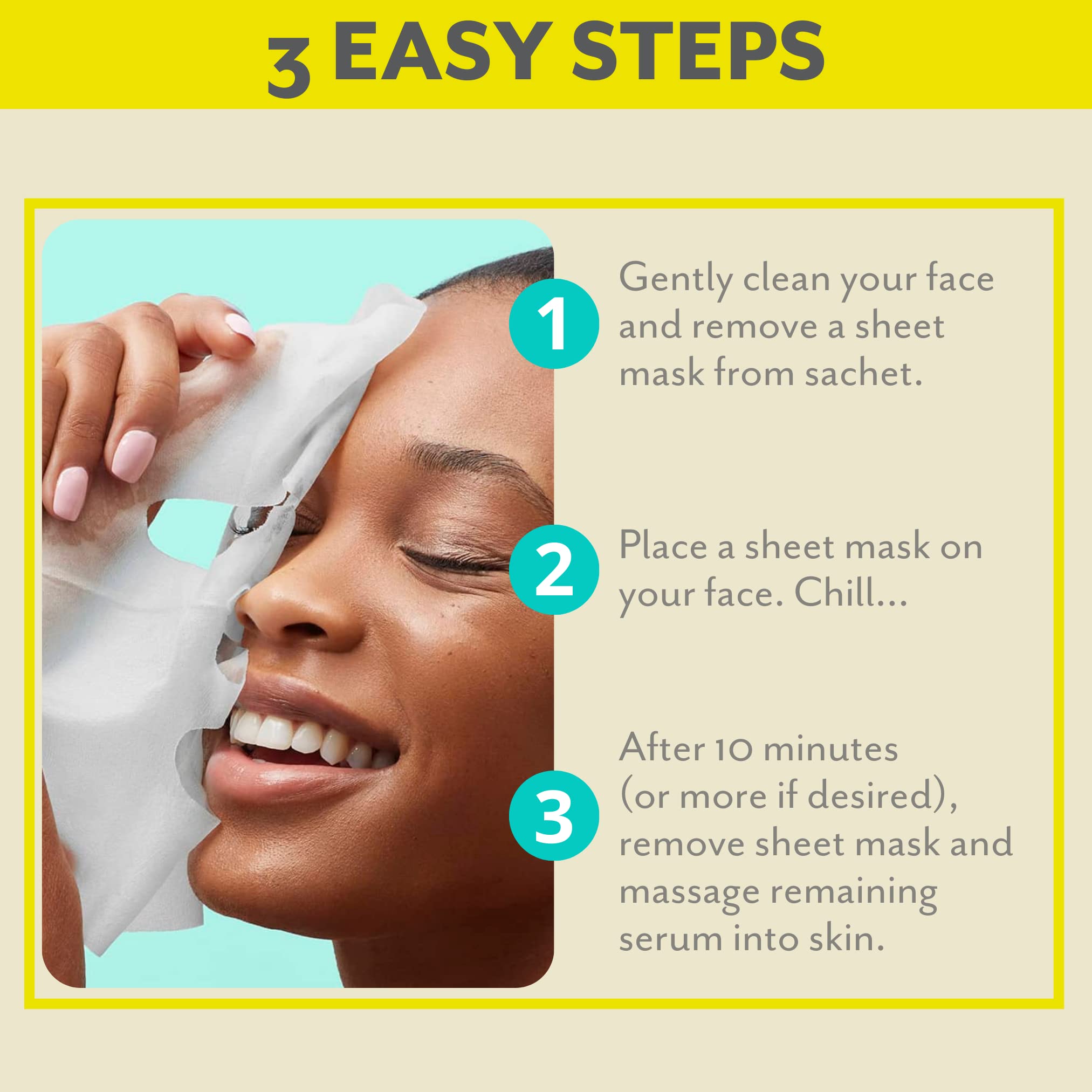 Patchology Advanced masque material enhances absorption for faster results.