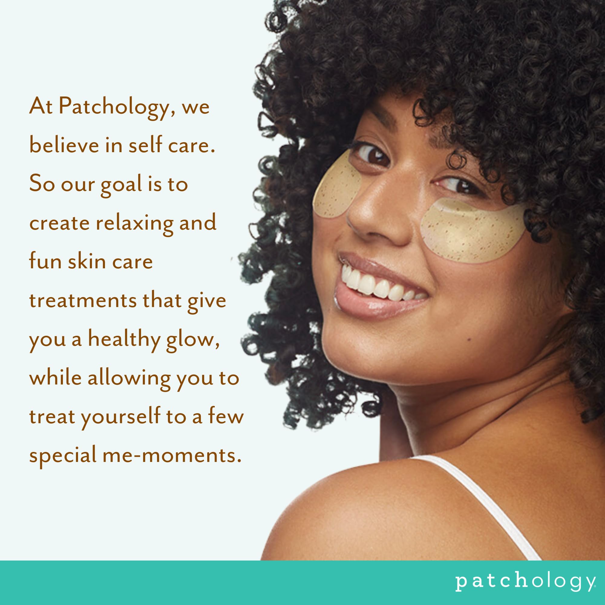 Oil-infused gel feel of Patchology Chill Mode patches during routine use.