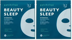 Patchology hydrogel mask closeup shows silky texture for hydrating, refreshing skin.