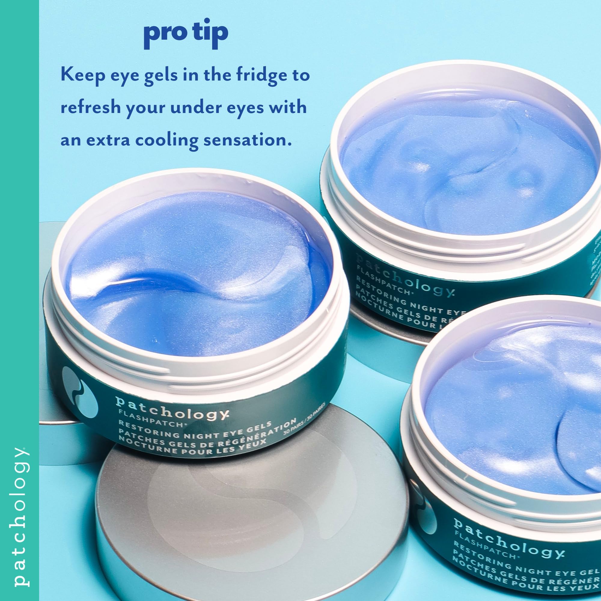 Patchology Restoring Gel Patches enhance glow overnight with smooth texture.