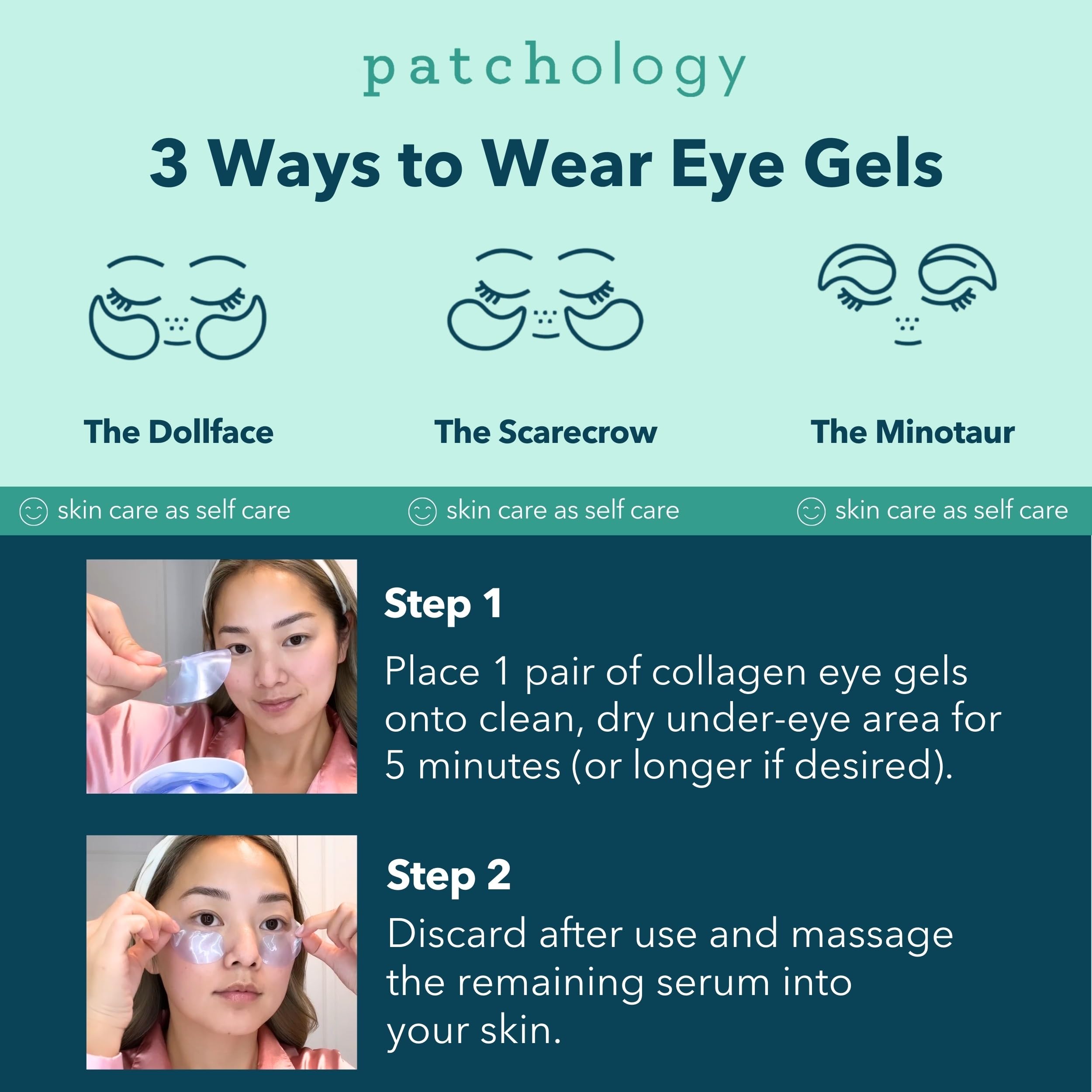 Patchology Restoring Night Eye Patches retinol and peptides support smoother under-eye skin