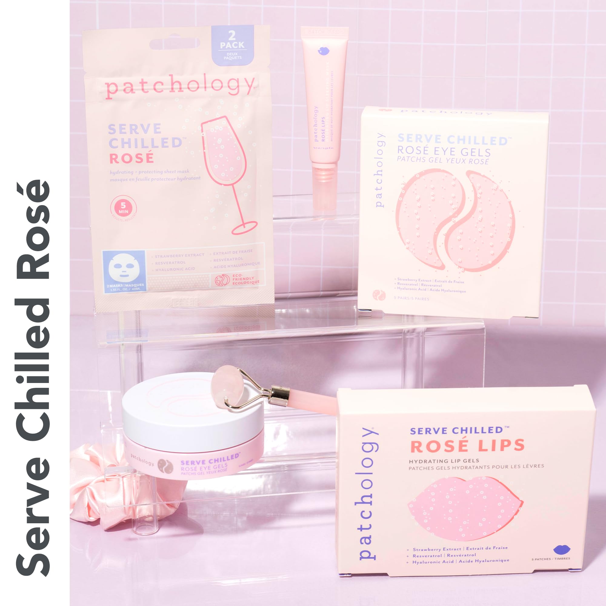 Patchology Resveratrol and Hyaluronic Acid lip mask for lasting moisture.