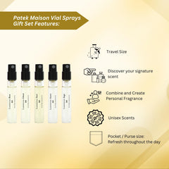 Patek Maison Luminous Ghost mini spray offers airy unisex scent.