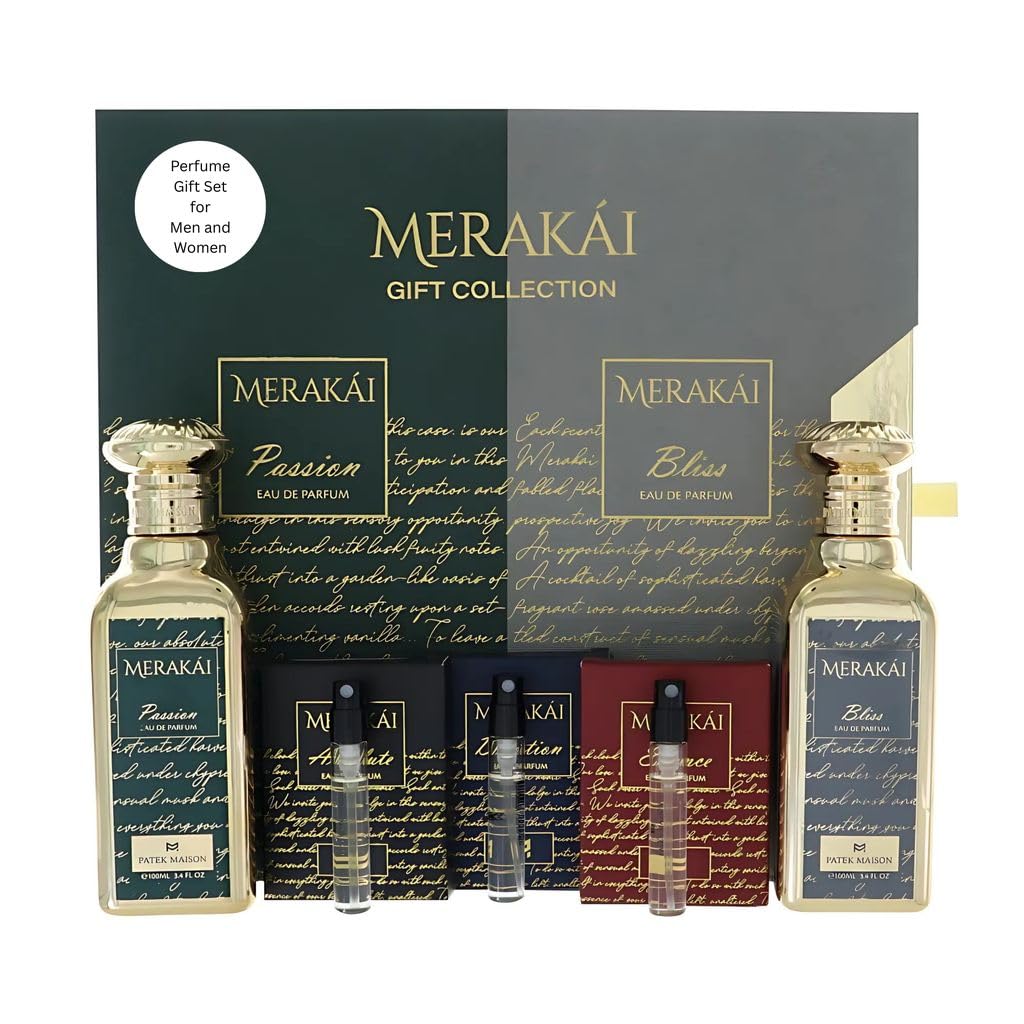 Patek Maison Merakai Passion EDP spray bottle, a bold spicy-floral scent for evening wear.