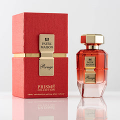 Patek Maison Prisme Rouge cap and atomizer, easy to apply for daily wear